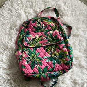 Vera Bradley Laptop Backpack Tropical Paradise